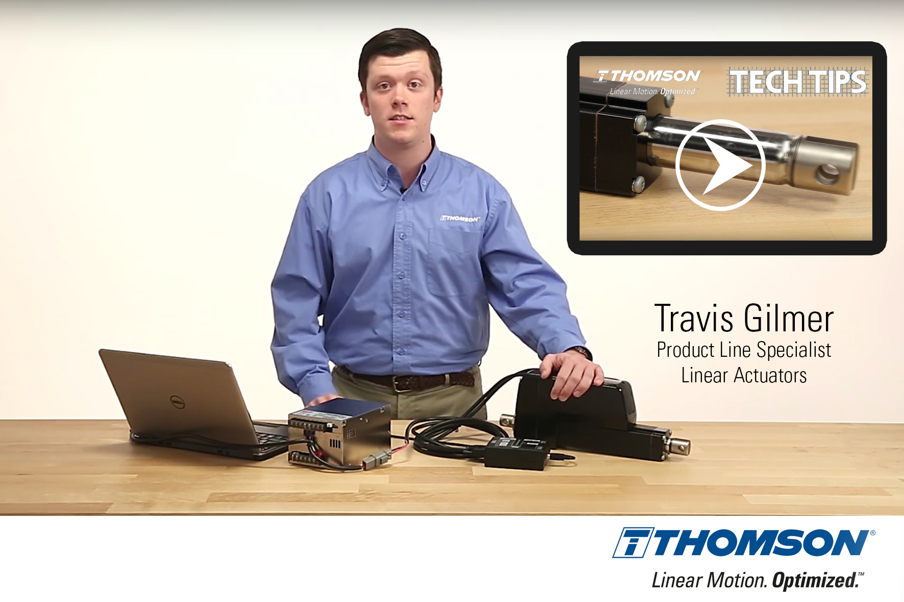 Thomson Releases New Web Videos on How to Optimize the Use of Linear Actuators